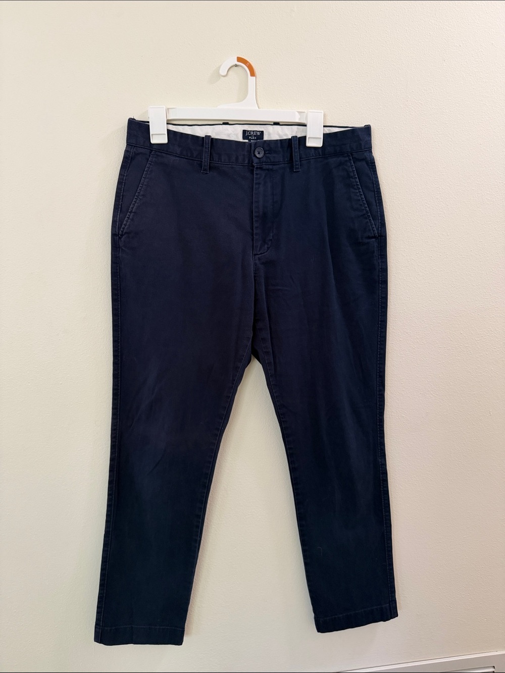 J. Crew Men's Navy Chinos - Straight Leg